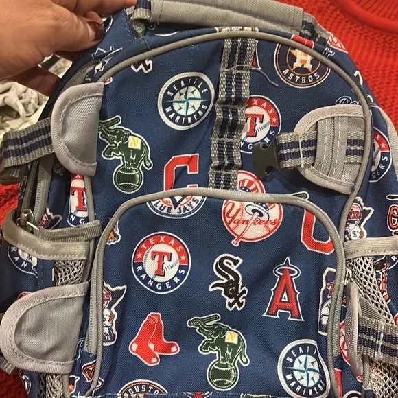 Pottery Barn mini BASEBALL MLB backpack